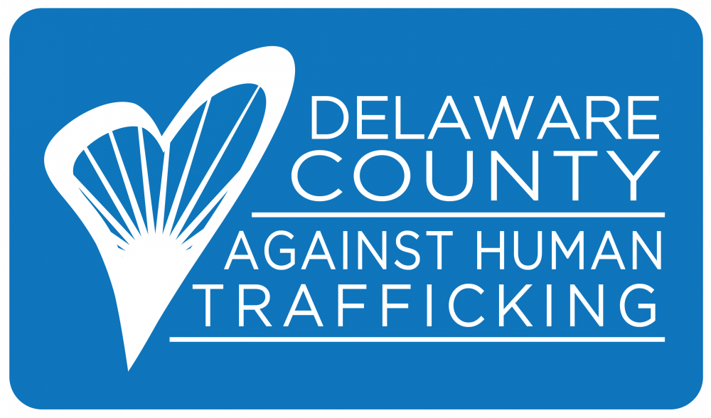 delaware county against human trafficking logo