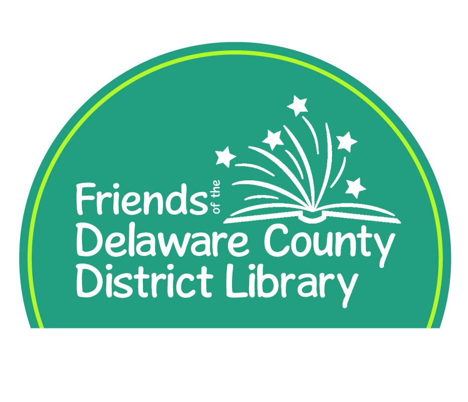 Friends of the Delaware County District Library Logo