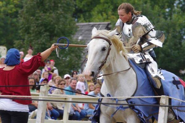 knights of the rose jousting